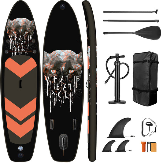 Stand Up Paddle Black Panther mit Zubehör